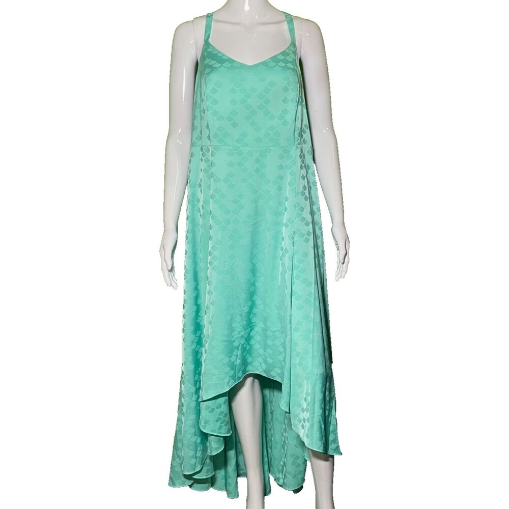 Torrid Disney Princess Women's Size 16 Large Teal Blue Green Dress - NEW - NWT